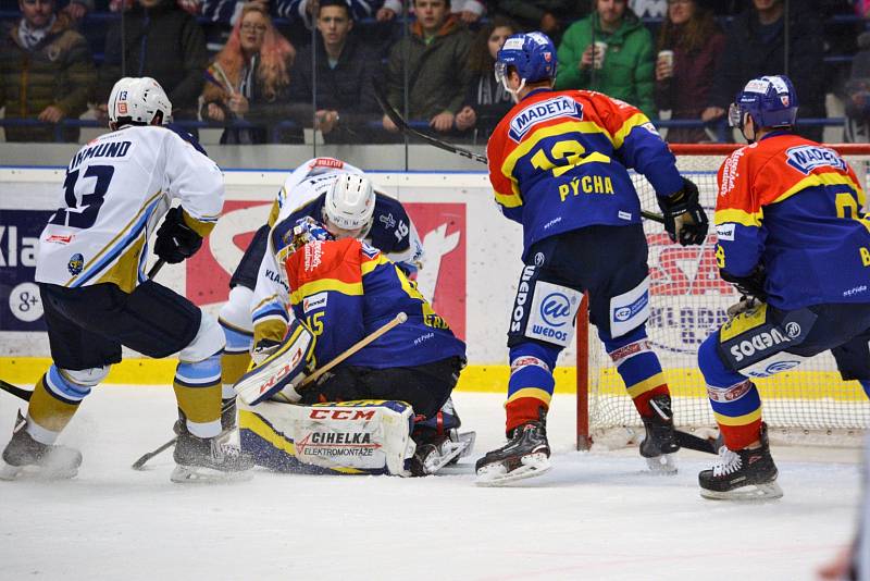 Kladno prohrálo v taháku WSM ligy s Českými Budějovicemi 1:2. 