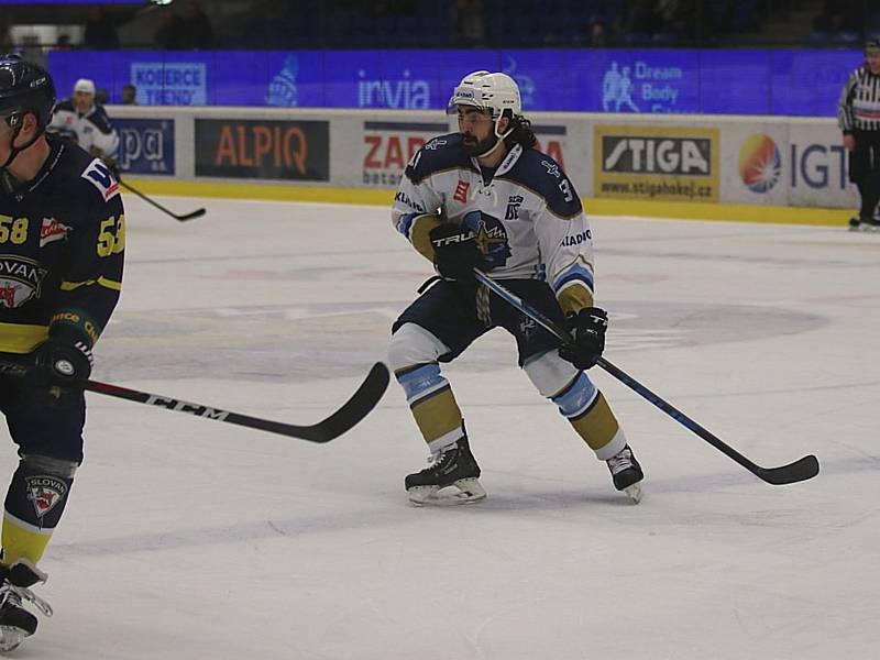 Hokejová Chance liga: Rytíři Kladno - HC Slovan Ústí nad Labem 3:2.