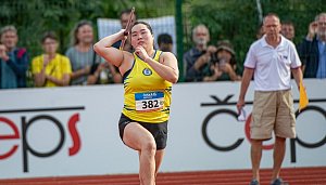 Posily atletického Kladna: japonská mistryně světa v oštěpu Haruka Kitagučiová.