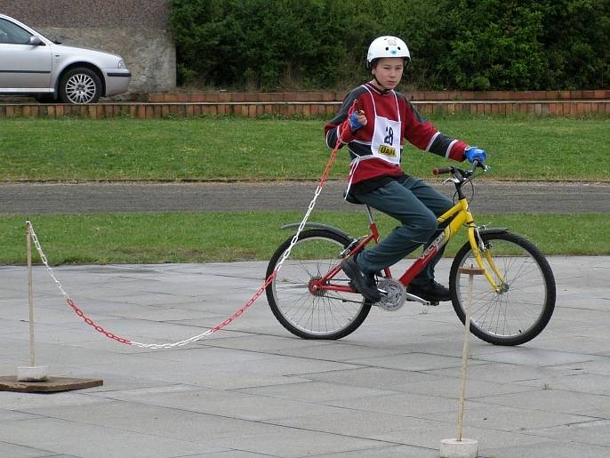 Oblastní kolo Dopravní soutěže mladých cyklistů v Kladně 