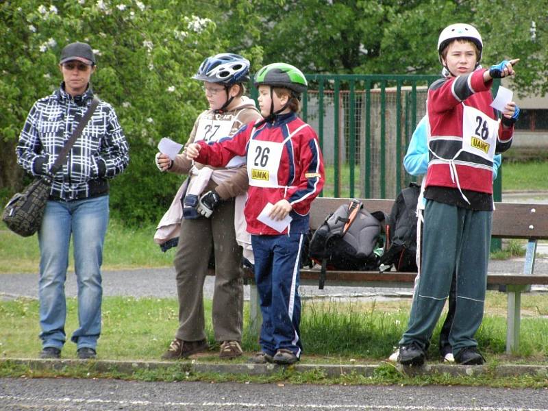 Oblastní kolo Dopravní soutěže mladých cyklistů v Kladně 
