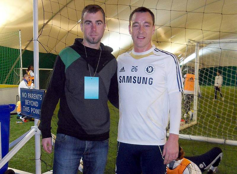 Filip Toncar a John Terry. 