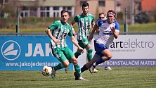 Před rokem bylo derby ČFL nečekaně jasné: FK Králův Dvůr - Sokol Hostouň 1:4 (1:1), ČFL 22. 4. 2023