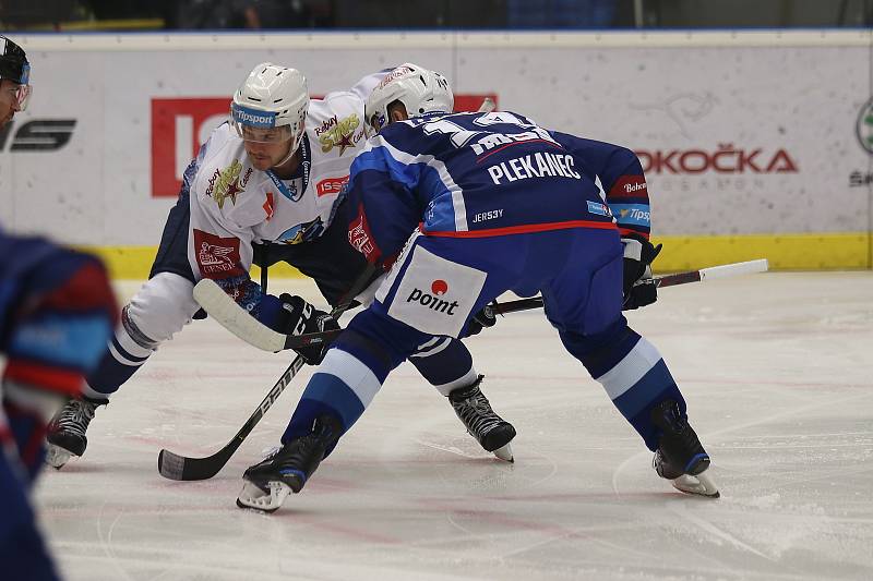 Kladno hostilo Kometu Brno, Jaromír Jágr hostil Tomáše Plekance.