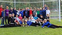 Meziokresní turnaj fotbalových výběrů U11 a U12 v Kladně-Švermově se zúčastnily týmy Kladno, Rakovník, Beroun a Mělník.