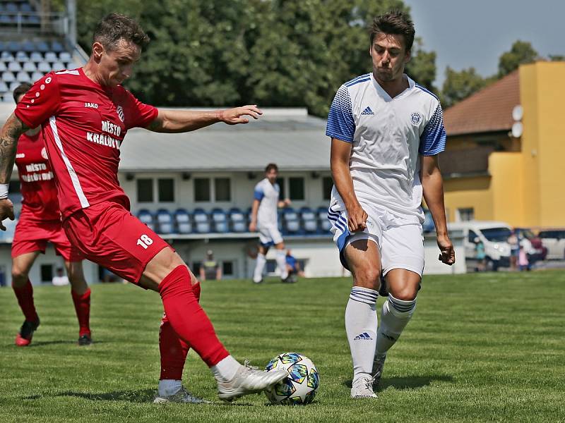 SK Kladno - FK Králův Dvůr 2:0, přátelské přípravné utkání 24.7. 2021