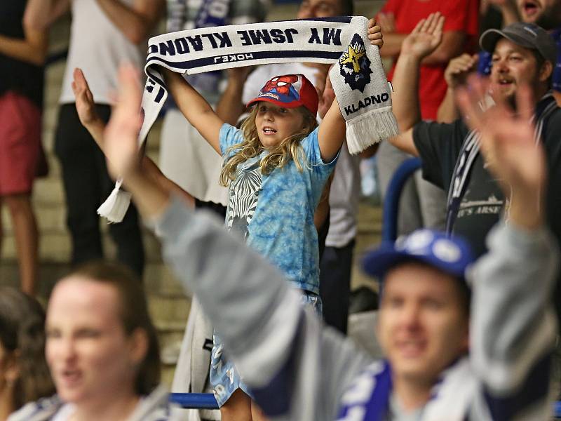 Diváci dnes odcházeli spokojení // Rytíři Kladno – HC Ústečtí Lvi 6:4, příprava 21. 8. 2018