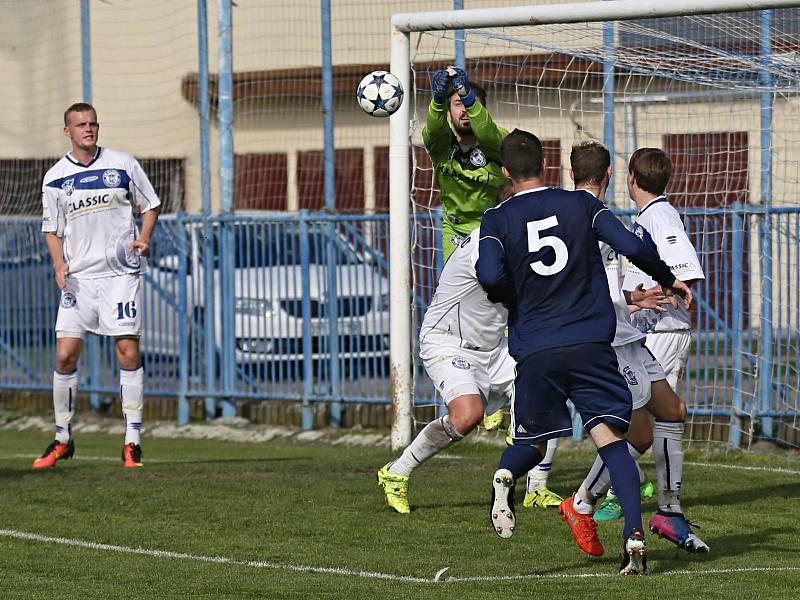 SK Kladno - FK SEKO LOUNY 3:2 (2:1), Divize B, 14. 10. 2017