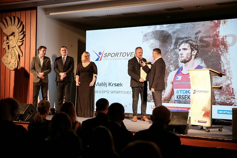 Vyhlášení ankety Nejlepší sportovec Středočeského kraje za rok 2022