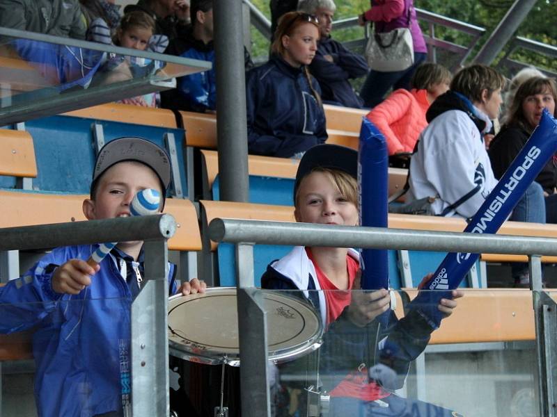 Slavnostní otevření zrekonstruované hokejbalové arény Kladno.