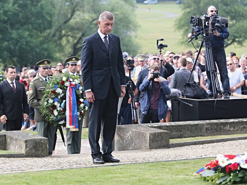 Pietní akt k 76. výročí vyhlazení obce Lidice