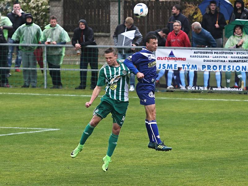 Sokol Hostouň - SK Kladno 1:3, Divize B, 8. 10. 2017