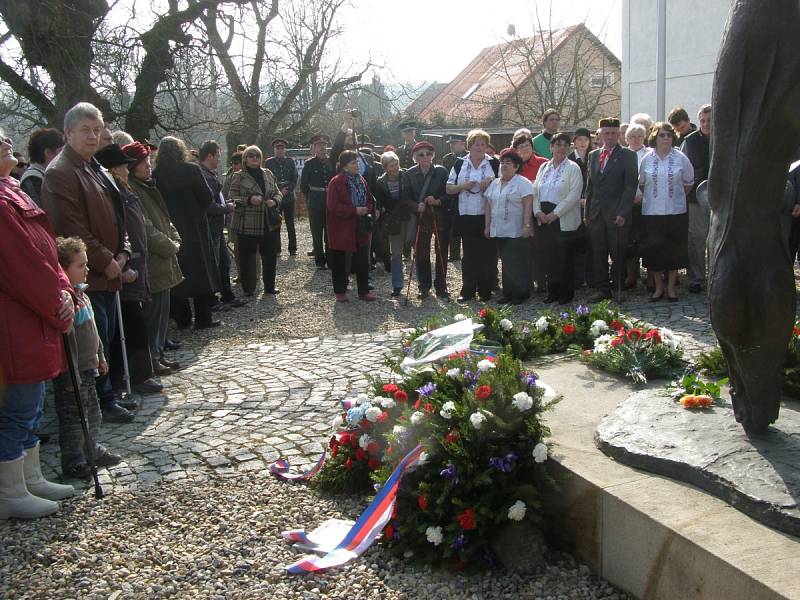 V Lánech si připomněli 164. výročí narození prezidenta Tomáše G. Masaryka