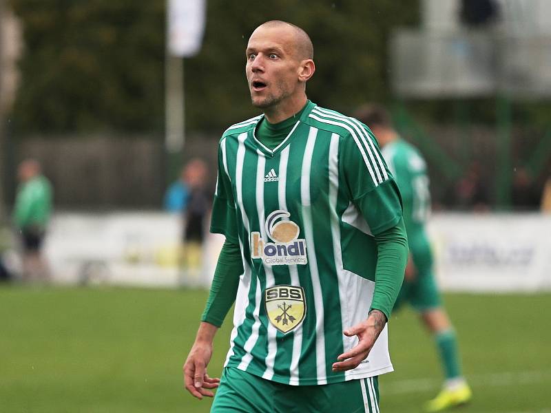 Sokol Hostouň - FC Písek 0:1, FORTUNA:ČFL, 8. 9. 2019, Radek Dosoudil