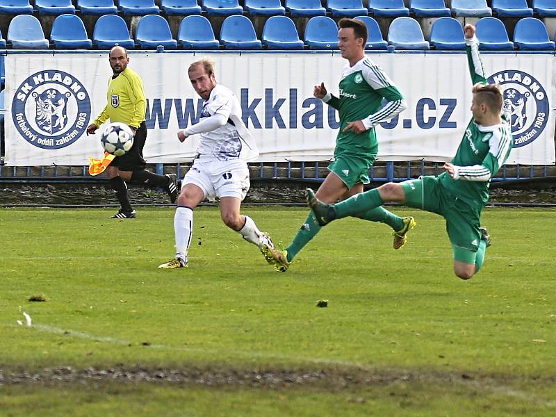 SK KLADNO - METEOR PRAHA 3:1, Divize B, 28. 10. 2017