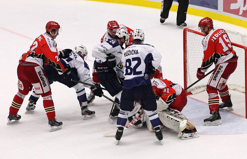 Rytíři Kladno - LHK Jestřábi Prostějov, 1.liga LH 2014-15, 32 kolo, 6.12.14