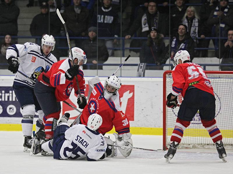 Rytíři Kladno – Horácká Slavia Třebíč 4:3, WSM liga LH, 2. 12. 2015