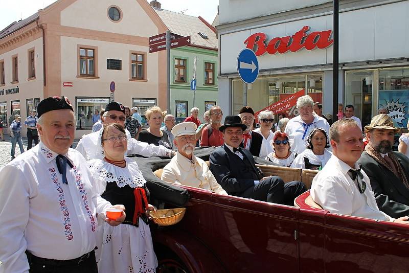 Slánský okruh 2018 navštívil v rámci oslav 100. výročí založení Československa i prezident T.G. Masaryk