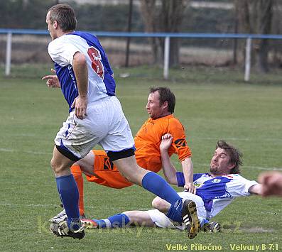 Velké přítočno - Velvary B 7:1 (2:0), OP hráno 4.4.2009