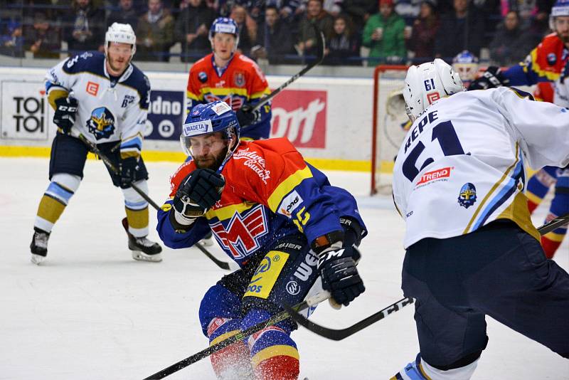 Kladno prohrálo v taháku WSM ligy s Českými Budějovicemi 1:2. 