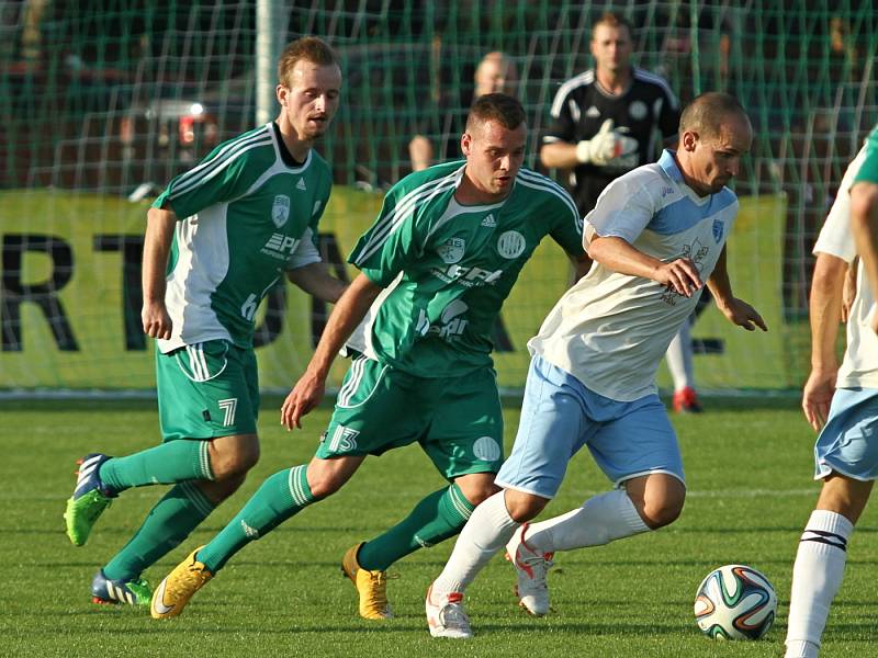 Sokol Hostouň - FC Čechie Vykáň 0:3 (0:2), KP, 13. 9. 2015