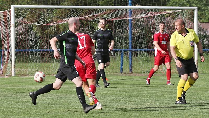 SK Baník Libušín - SK Chlumec 1:6 (0:5), 1.A. tř., 21. 5. 2022