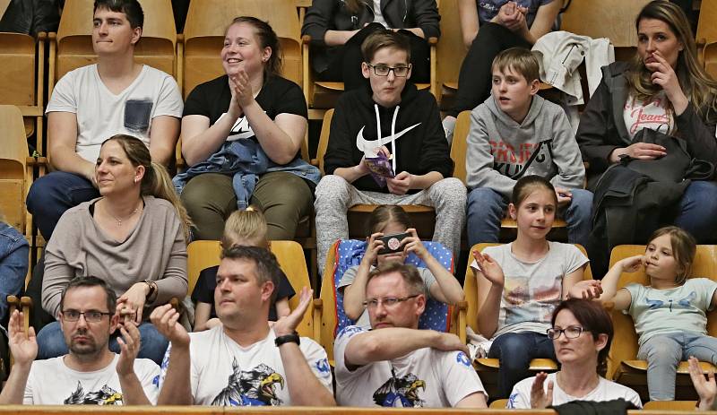 Kladno volejbal cz -VK Ostrava 2:3, Extraliga volejbalu, série o bronz, Kladno, 18. 4. 2019