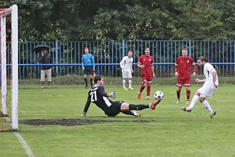 Baník Libušín - SK Hřebeč  2:3pk, KP, 23. 9. 2018