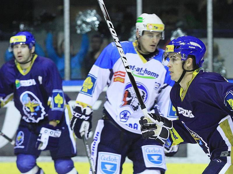 Rytíři Kladno - HC Plzeň 1929  2:3,  ELH 2011/12, hráno 14.10.2011