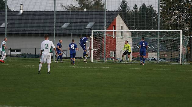 Sokol Hostouň - FK Kralův Dvůr 2:1, FORTUNA:ČFL, 20. 10. 2019