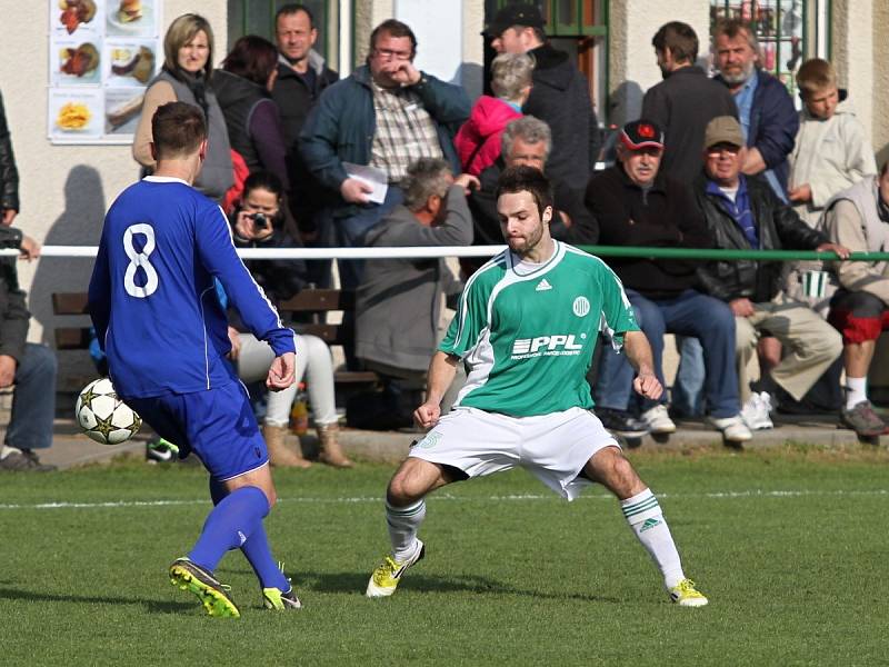 Sokol Hostouň - SK Hvozdnice 1:1, I.A. tř., 4.5.2014