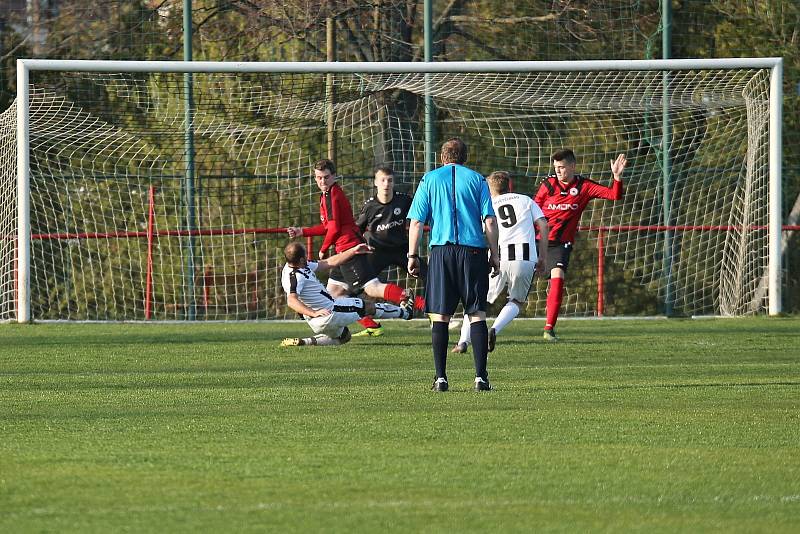 SK Buštěhrad - Baník Švermov 1:0 pk, OP Kladno, 6. 4. 2019