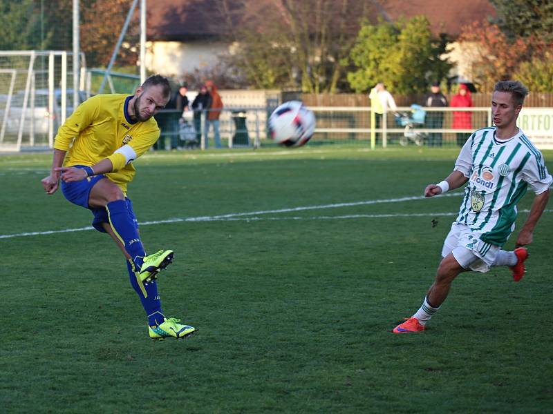 Sokol Hostouň - FK Neratovice/Byškovice 2:3, 2016 Divize B, 30. 10. 2016