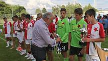 Kladenský pohár 2017. Turnaj pro kategorii U15 proběhl poslední červencový víkend na Stadionu Františka Kloze