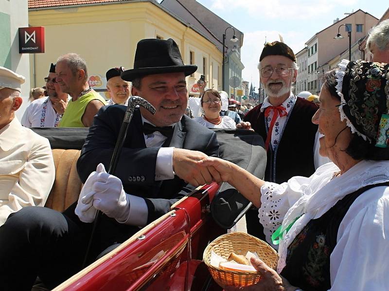 Slánský okruh 2018 navštívil v rámci oslav 100. výročí založení Československa i prezident T.G. Masaryk