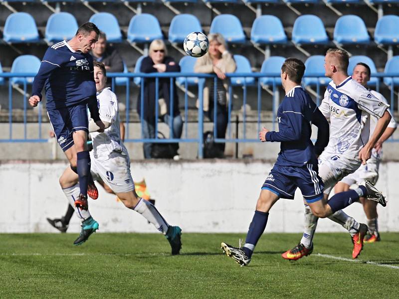 SK Kladno - FK SEKO LOUNY 3:2 (2:1), Divize B, 14. 10. 2017