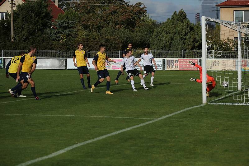 SK Hřebeč - FK Kosoř 2:1 (2:1), KP, 16. 10. 2021