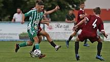 Sokol Hostouň - Sparta Praha U19 2:2, přátelské přípravné utkání 21.7. 2021