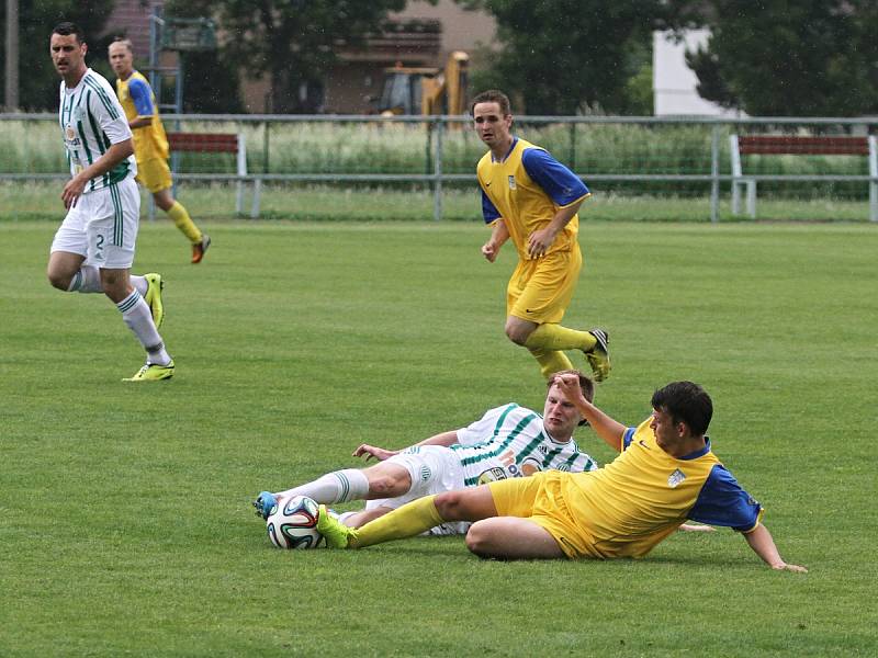 Sokol Hostouň - SK Rakovník 2:3, A1A - "Ondrášovka krajský přebor", 13. 6. 2015