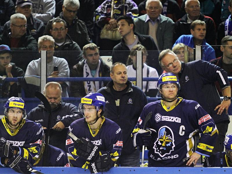 Rytíři dnes po šesté v řadě vyhráli a vyšvihli se do čela ELH // HC Rytíři Kladno - HC Třinec 3:1,  ELH 2012/13, hráno 3.10. 2012