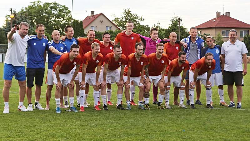 SK Hřebeč - Spartak Průhonice 2:0, finále Poháru SKFS, 8. 6. 2022
