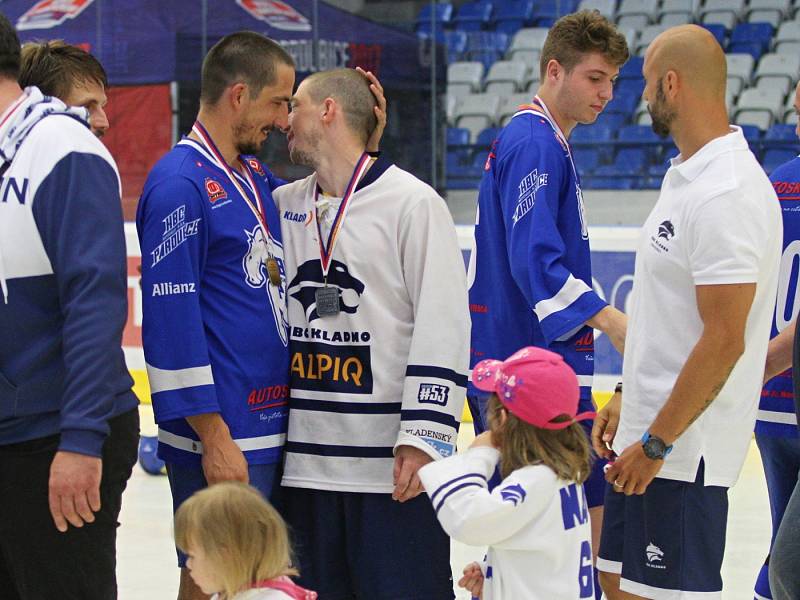 HBC Alpiq Kladno - HBC Autosklo H.A.K. Pardubice 2:3 prodl.