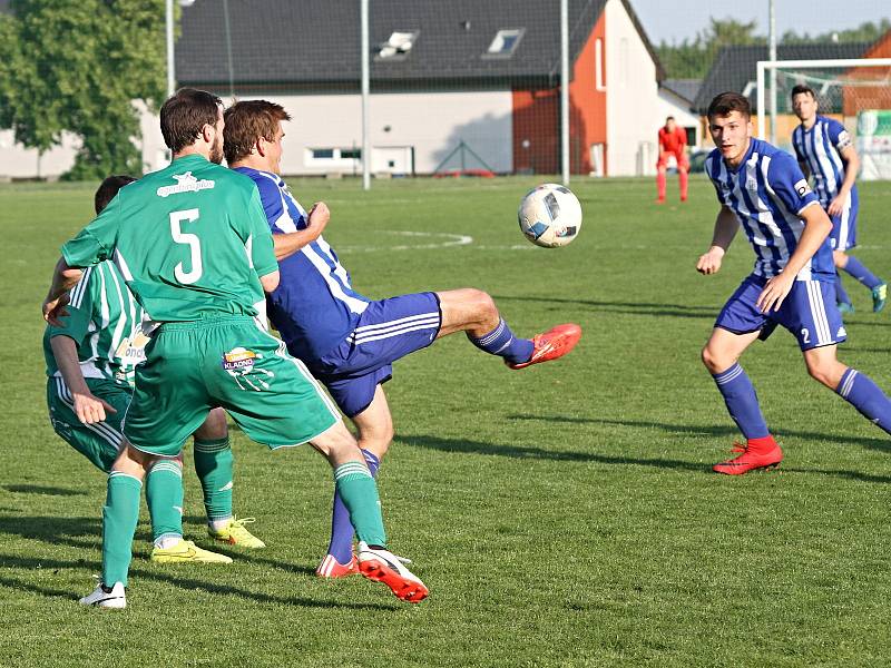 Sokol Hostouň - SK Český brod 2:1, Divize B, 13. 5. 2018