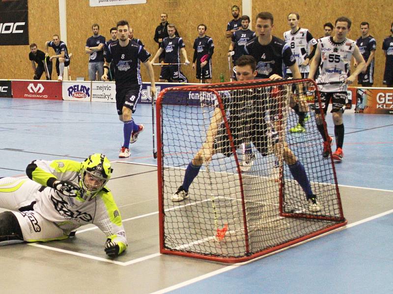 Kanonýři Kladno - FBC Liberec 5:6, 1. liga mužů - finálová série (3:1 pro Liberec), Kladno, 10. 4. 2016