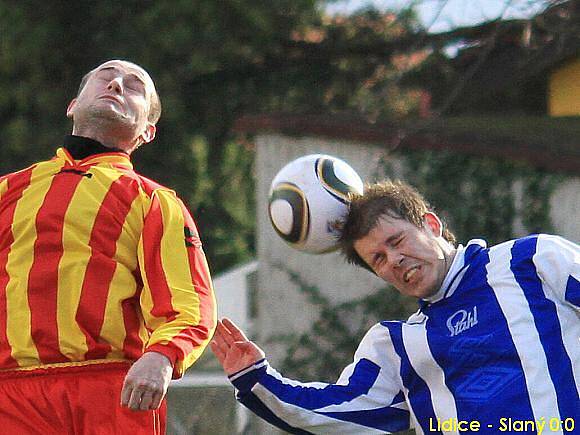 Sokol Lidice - SK Slaný 0:0, utkání 16.k., I.B. tř. sk.B - 10.4.2010