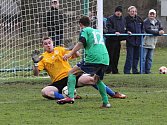 Doksy - Jedomělice 1:0, zasahuje Petr Kubenka