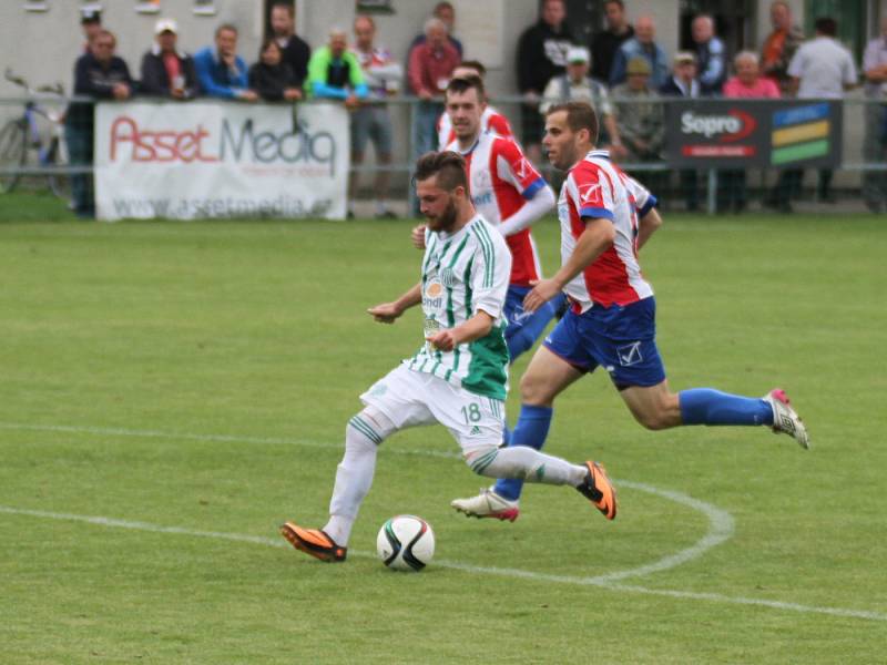 Sokol Hostouň - Lev Union Beroun 5:1, Ondrášovka KP,12. 6. 2016 (Hostouň postupuje do divize!) 