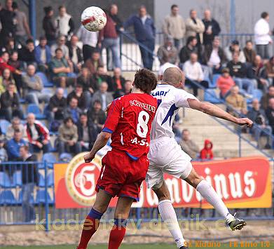 SK Kladno - FC Brno 1:0 (0:0), 22.k. Gambrinus liga 2008/9, hráno 4.4.2009