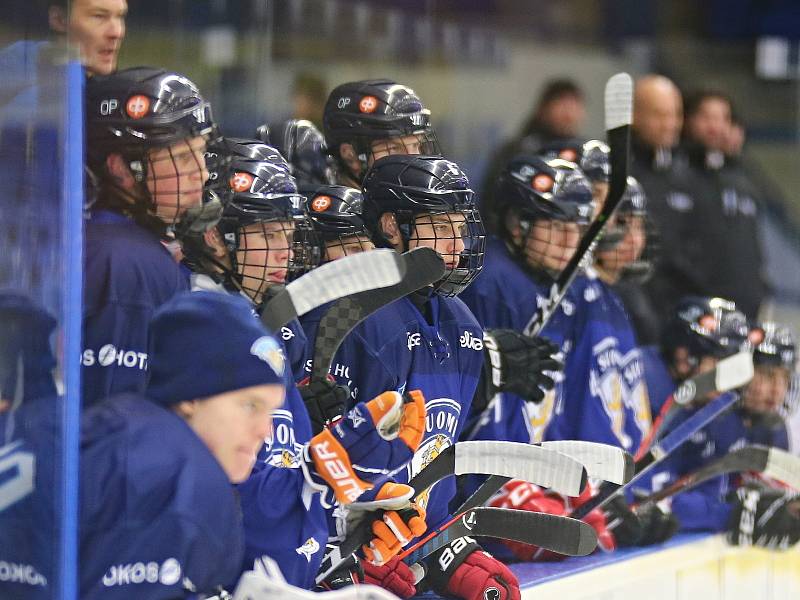 Česká republika - Finsko 3:2 sn, příprava U17 - 30. 12. 2018 Čez Stadion Kladno