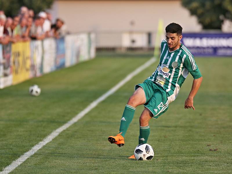 Sokol Hostouň - FC Slavoj Vyšehrad 5:4, 1. kolo Českého poháru - MOL CUP, 15. 8. 2018